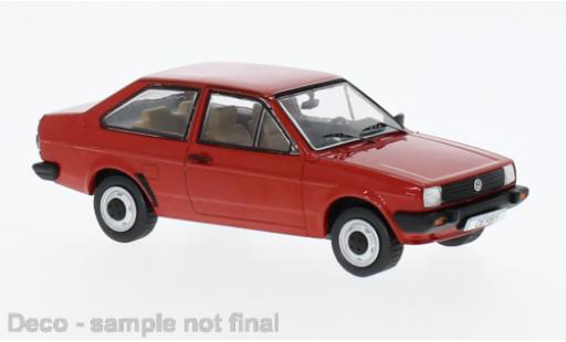 Miniature Volkswagen Derby 1/43 IXO MK II rouge 1981 Volkswagen Derby 1/43 IXO MK II rouge 1981 miniature