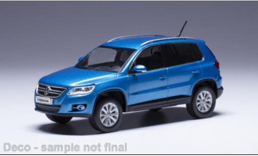 Miniature Volkswagen Tiguan 1/43 IXO metallise bleu 2007 Volkswagen Tiguan 1/43 IXO metallise bleu 2007 miniature