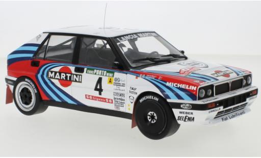 Miniature Lancia Delta 1/18 IXO Integrale 16V No.4 Martini Martini Rallye WM Rally Portugal 1990 D.Auriol/B.Occelli Lancia Delta 1/18 IXO Integrale 16V No.4 Martini Martini Rallye WM Rally Portugal 1990 D.Auriol/B.Occelli miniature