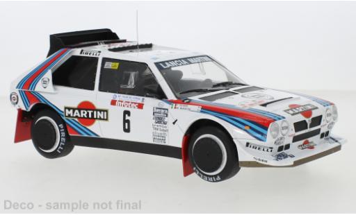 Miniature Lancia Delta 1/18 IXO S4 No.6 Martini Racing Martini Tour de Corse 1986 M.Biasion/T.Siviero Lancia Delta 1/18 IXO S4 No.6 Martini Racing Martini Tour de Corse 1986 M.Biasion/T.Siviero miniature