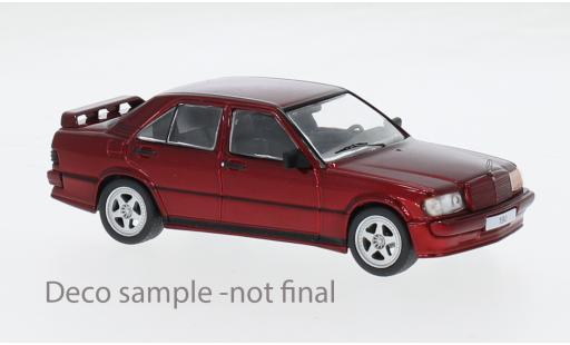 Miniature Mercedes 190 1/43 IXO E 2.3 16V 'custom' metallise rouge 1984 1:43 Mercedes 190 1/43 IXO E 2.3 16V 'custom' metallise rouge 1984 1:43 miniature