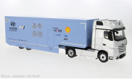 Miniature Mercedes Actros 1/43 IXO (MP4) 2024 Hyundai Motorsport 1:43 Mercedes Actros 1/43 IXO (MP4) 2024 Hyundai Motorsport 1:43 miniature