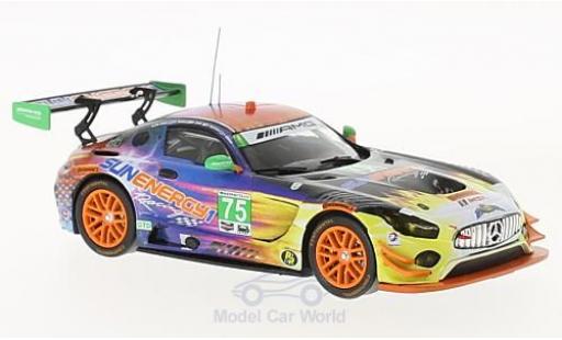 Miniature Mercedes AMG GT 1/43 IXO 3 No.75 Sun Energy1 Racing 24h Daytona 2017 M.Engel/K.Habul/B.Said/T.Vautier Mercedes AMG GT 1/43 IXO 3 No.75 Sun Energy1 Racing 24h Daytona 2017 M.Engel/K.Habul/B.Said/T.Vautier miniature