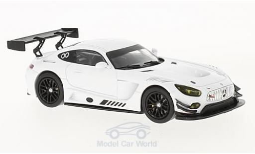 Miniature Mercedes AMG GT 1/43 IXO 3 blanche 2017 Race Version Mercedes AMG GT 1/43 IXO 3 blanche 2017 Race Version miniature