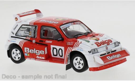Miniature MG Metro 1/43 IXO 6R4 RHD Belge Team Legend Boucles de Spa 2014 M.Duez/R.Rutten MG Metro 1/43 IXO 6R4 RHD Belge Team Legend Boucles de Spa 2014 M.Duez/R.Rutten miniature