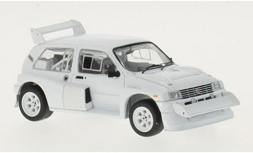 Miniature MG Metro 1/43 IXO 6R4 blanche RHD 1985 Plain Body Version y compris les 4 Ersatzräder MG Metro 1/43 IXO 6R4 blanche RHD 1985 Plain Body Version y compris les 4 Ersatzräder miniature