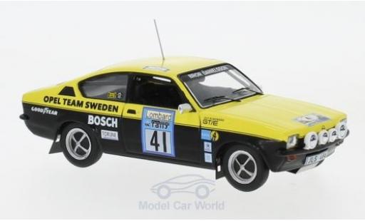 Miniature Opel Kadett GT 1/43 IXO C GT/E No.41 Team Sweden Rallye WM RAC Rallye 1976 B.Danielsson/U.Sundberg Opel Kadett GT 1/43 IXO C GT/E No.41 Team Sweden Rallye WM RAC Rallye 1976 B.Danielsson/U.Sundberg miniature