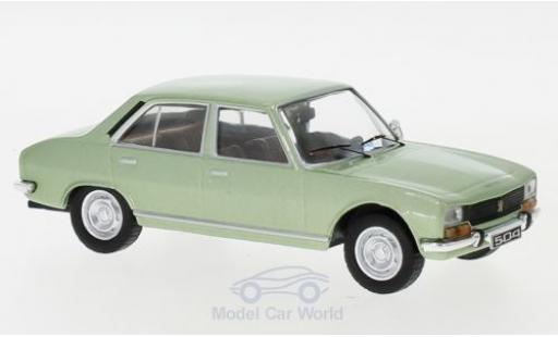 Miniature Peugeot 504 1/43 IXO metallise verte 1969 Peugeot 504 1/43 IXO metallise verte 1969 miniature