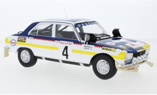 Miniature Peugeot 504 1/18 IXO Ti No.4 Rallye Marokko 1975 T.Mäkinen/H.Liddon Peugeot 504 1/18 IXO Ti No.4 Rallye Marokko 1975 T.Mäkinen/H.Liddon miniature