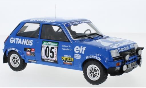 Miniature Renault 5 1/18 IXO Alpine No. Gitanes Rallye Bandama 1978 G.Frequelin/J.Delaval Renault 5 1/18 IXO Alpine No. Gitanes Rallye Bandama 1978 G.Frequelin/J.Delaval miniature