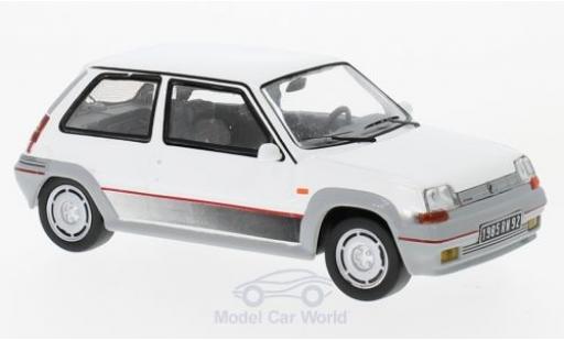 Miniature Renault 5 1/43 IXO GT Turbo blanche 198 Renault 5 1/43 IXO GT Turbo blanche 198 miniature