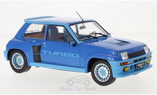 Miniature Renault 5 Turbo 1/18 IXO Turbo 1 metallise bleue 1981 Renault 5 Turbo 1/18 IXO Turbo 1 metallise bleue 1981 miniature