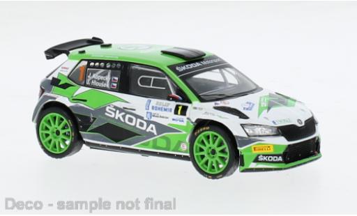 Miniature Skoda Fabia 1/43 IXO Rally2 EVO No.1 Rallye Bohemia 2021 1:43 Skoda Fabia 1/43 IXO Rally2 EVO No.1 Rallye Bohemia 2021 1:43 miniature