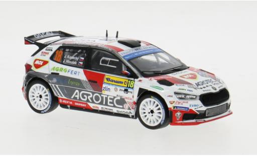 Miniature Skoda Fabia 1/43 IXO Rally2 No.18 Barum Rally 2023 1:43 Skoda Fabia 1/43 IXO Rally2 No.18 Barum Rally 2023 1:43 miniature