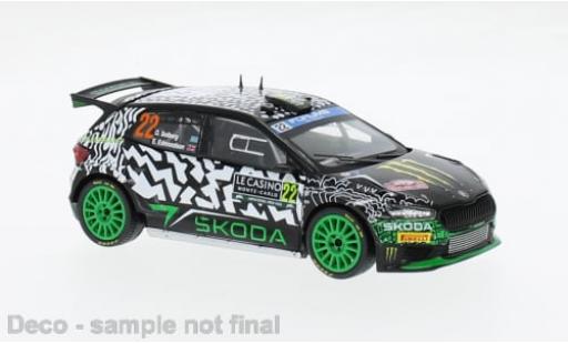 Miniature Skoda Fabia 1/43 IXO Rally2 No.22 WRC Rallye Monte Carlo 2024 1:43 Skoda Fabia 1/43 IXO Rally2 No.22 WRC Rallye Monte Carlo 2024 1:43 miniature