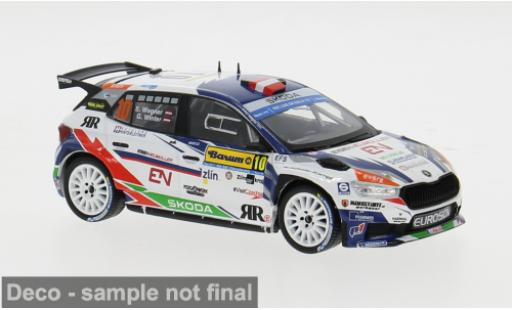 Miniature Skoda Fabia 1/43 IXO Rally2 Rally WM Barum Rally 2023 #10 1:43 Skoda Fabia 1/43 IXO Rally2 Rally WM Barum Rally 2023 #10 1:43 miniature
