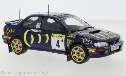 Miniature Subaru Impreza 1/24 IXO 555 No.4 Rally Team Rallye Monte-Carlo 1995 C.McRae/D.Ringer Subaru Impreza 1/24 IXO 555 No.4 Rally Team Rallye Monte-Carlo 1995 C.McRae/D.Ringer miniature