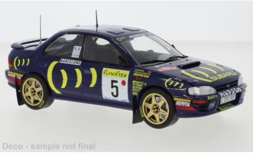 Miniature Subaru Impreza 1/24 IXO 555 No.5 Rally Team Rallye Monte-Carlo 1995 C.Sainz/L.Moya Subaru Impreza 1/24 IXO 555 No.5 Rally Team Rallye Monte-Carlo 1995 C.Sainz/L.Moya miniature
