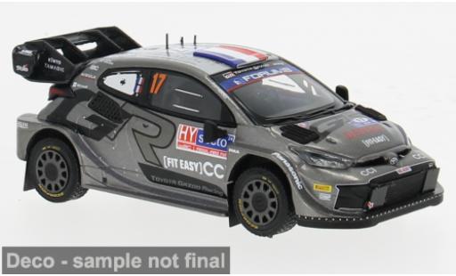 Miniature Toyota Yaris 1/43 IXO GR Rally1 Hybrid Rally WM Rally Finland 2024 #17 1:43 Toyota Yaris 1/43 IXO GR Rally1 Hybrid Rally WM Rally Finland 2024 #17 1:43 miniature