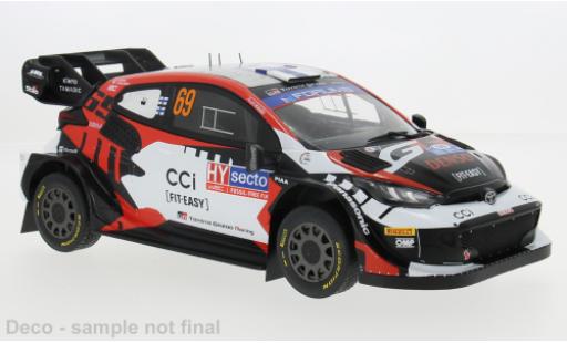 Miniature Toyota Yaris 1/18 IXO GR Rally1 Hybrid Rally WM Rally Finland 2024 #69 1:18 Toyota Yaris 1/18 IXO GR Rally1 Hybrid Rally WM Rally Finland 2024 #69 1:18 miniature