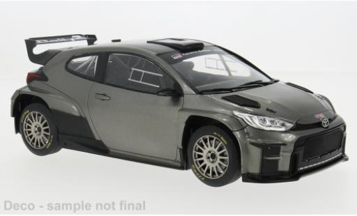 Miniature Toyota Yaris 1/18 IXO GR Rally2 grise 2024 1:18 Toyota Yaris 1/18 IXO GR Rally2 grise 2024 1:18 miniature