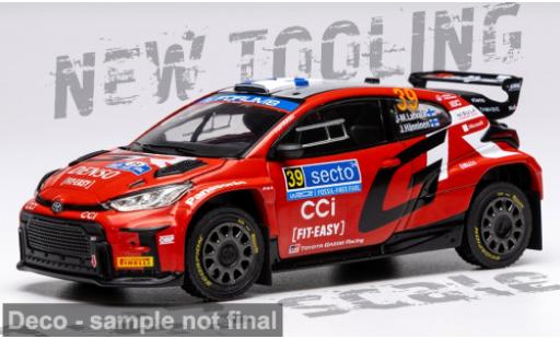 Miniature Toyota Yaris 1/43 IXO GR Rally2 Rally WM Rally Finland 2024 #39 1:43 Toyota Yaris 1/43 IXO GR Rally2 Rally WM Rally Finland 2024 #39 1:43 miniature
