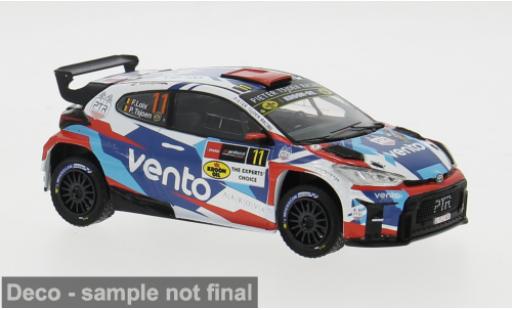 Miniature Toyota Yaris 1/43 IXO GR Rally2 Rally WM Rally Ypres 2024 #11 1:43 Toyota Yaris 1/43 IXO GR Rally2 Rally WM Rally Ypres 2024 #11 1:43 miniature