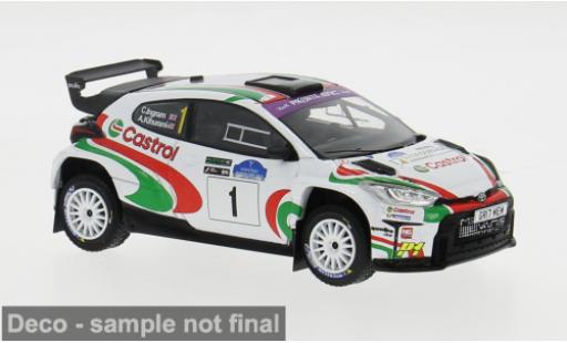 Miniature Toyota Yaris 1/43 IXO GR Rally2 Rally WM Voyonic Grampian Forest Rally 2024 #1 1:43 Toyota Yaris 1/43 IXO GR Rally2 Rally WM Voyonic Grampian Forest Rally 2024 #1 1:43 miniature