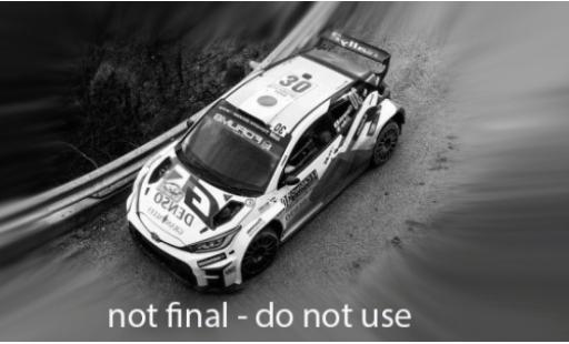 Miniature Toyota Yaris 1/43 IXO GR Rally2 WRC Rally Monte Carlo 2025 #30 1:43 Toyota Yaris 1/43 IXO GR Rally2 WRC Rally Monte Carlo 2025 #30 1:43 miniature
