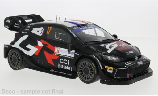 Miniature Toyota Yaris 1/18 IXO Rally 1 No.17 WRC Rally Croatia 2024 1:18 Toyota Yaris 1/18 IXO Rally 1 No.17 WRC Rally Croatia 2024 1:18 miniature