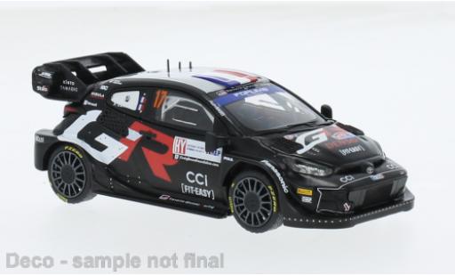Miniature Toyota Yaris 1/43 IXO Rally 1 No.17 WRC Rally Croatia 2024 1:43 Toyota Yaris 1/43 IXO Rally 1 No.17 WRC Rally Croatia 2024 1:43 miniature