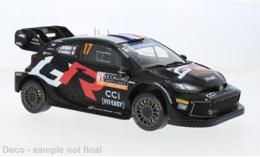 Miniature Toyota Yaris 1/18 IXO Rally 1 No.17 WRC Rally Monte Carlo 2024 1:18 Toyota Yaris 1/18 IXO Rally 1 No.17 WRC Rally Monte Carlo 2024 1:18 miniature