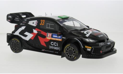Miniature Toyota Yaris 1/18 IXO Rally 1 No.33 WRC Rallye Schweden 2024 1:18 Toyota Yaris 1/18 IXO Rally 1 No.33 WRC Rallye Schweden 2024 1:18 miniature
