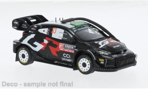 Miniature Toyota Yaris 1/43 IXO Rally 1 No.33 WRC Safari Rallye Kenia 2024 1:43 Toyota Yaris 1/43 IXO Rally 1 No.33 WRC Safari Rallye Kenia 2024 1:43 miniature