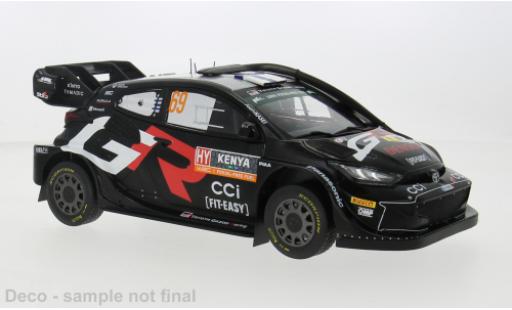 Miniature Toyota Yaris 1/18 IXO Rally 1 No.69 WRC Safari Rallye Kenia 2024 1:18 Toyota Yaris 1/18 IXO Rally 1 No.69 WRC Safari Rallye Kenia 2024 1:18 miniature