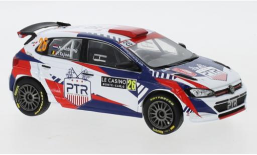 Miniature Volkswagen Polo 1/43 IXO GTI R5 No.26 Rally Monte Carlo 2021 K.Abbring/P.Tsjoen Volkswagen Polo 1/43 IXO GTI R5 No.26 Rally Monte Carlo 2021 K.Abbring/P.Tsjoen miniature