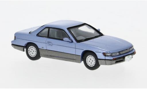 Miniature Nissan Silvia 1/64 J Collection (S13) bleue/grise 1:64 Nissan Silvia 1/64 J Collection (S13) bleue/grise 1:64 miniature