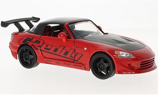 Miniature Honda S2000 1/24 Jada Toys rouge/noire 2001 Honda S2000 1/24 Jada Toys rouge/noire 2001 miniature