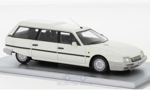 Miniature Citroen CX 1/43 Kess 25 TRD Turbo 2 Break blanche 1986 Citroen CX 1/43 Kess 25 TRD Turbo 2 Break blanche 1986 miniature