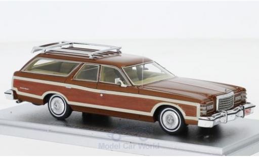 Miniature Ford LTD 1/43 Kess Country Squire metallise bronze/Holzoptik 1978 Ford LTD 1/43 Kess Country Squire metallise bronze/Holzoptik 1978 miniature