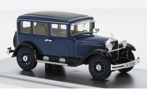 Miniature Mercedes 260 1/43 Kess Typ 10/50 Stuttgart (W11) bleue/noire 1929 Mercedes 260 1/43 Kess Typ 10/50 Stuttgart (W11) bleue/noire 1929 miniature
