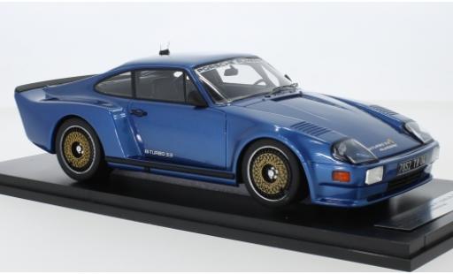 Miniature Porsche 993 Turbo 1/18 Kess 911 (930) Biturbo 3.3 Almeras metallise bleue 1 Porsche 993 Turbo 1/18 Kess 911 (930) Biturbo 3.3 Almeras metallise bleue 1 miniature