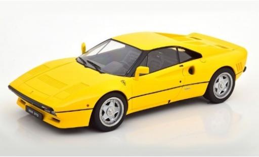 Miniature Ferrari 288 1/18 KK Scale GTO jaune 1984 Ferrari 288 1/18 KK Scale GTO jaune 1984 miniature
