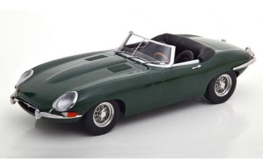 Miniature Jaguar E-Type 1/18 KK Scale Series I Roadster verte 1961 Verdeck ouvert Jaguar E-Type 1/18 KK Scale Series I Roadster verte 1961 Verdeck ouvert miniature