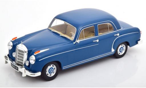 Miniature Mercedes 220 1/18 KK Scale S Limousine (W180 II) bleue 1956 Mercedes 220 1/18 KK Scale S Limousine (W180 II) bleue 1956 miniature