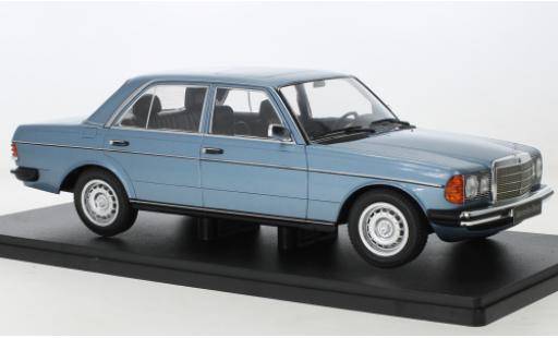 Miniature Mercedes 230 1/18 KK Scale E (W123) metallise bleue 1975 Mercedes 230 1/18 KK Scale E (W123) metallise bleue 1975 miniature