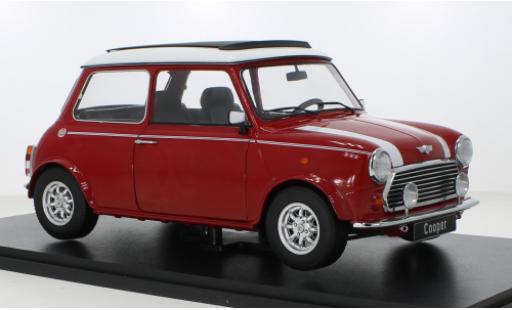 Miniature Mini Cooper 1/12 KK Scale rouge/blanche Mini Cooper 1/12 KK Scale rouge/blanche miniature