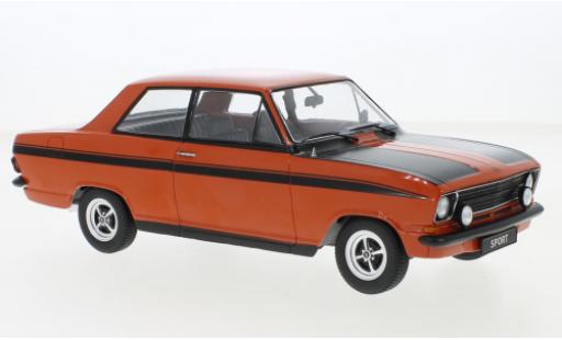 Miniature Opel Kadett 1/18 KK Scale B Sport rouge/matt-noire 1973 Opel Kadett 1/18 KK Scale B Sport rouge/matt-noire 1973 miniature