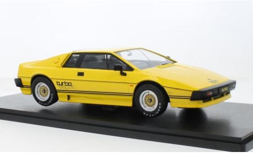 Miniature Lotus Esprit 1/18 KK Scale Turbo jaune RHD 1981 1:18 Lotus Esprit 1/18 KK Scale Turbo jaune RHD 1981 1:18 miniature
