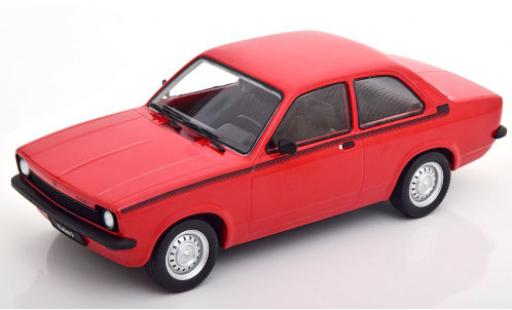 Miniature Opel Kadett 1/18 KK Scale C J rouge/noire 1976 Opel Kadett 1/18 KK Scale C J rouge/noire 1976 miniature